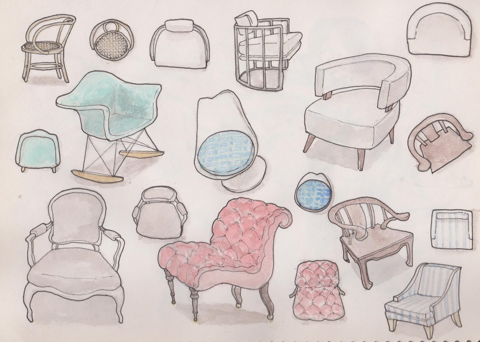 Behind Reading Chair