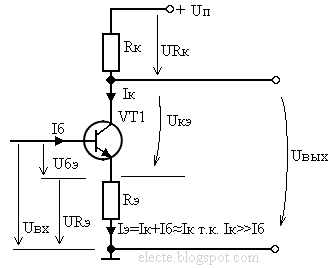 Схема сопротивления на транзисторах