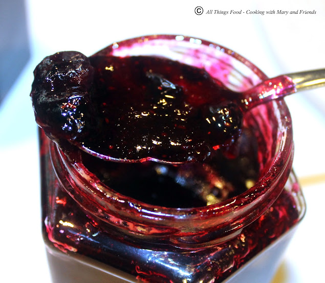 Cooking With Mary and Friends Blueberry Spice Jam