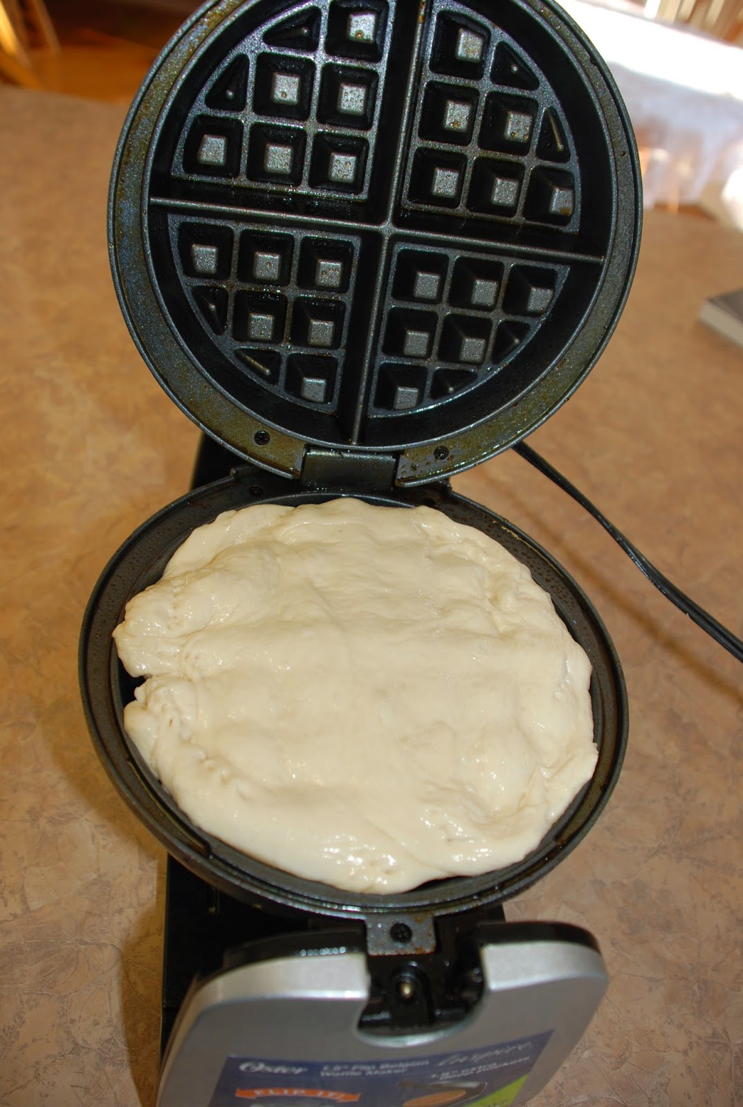 DIY Is My Happy Place Waffle Pizza