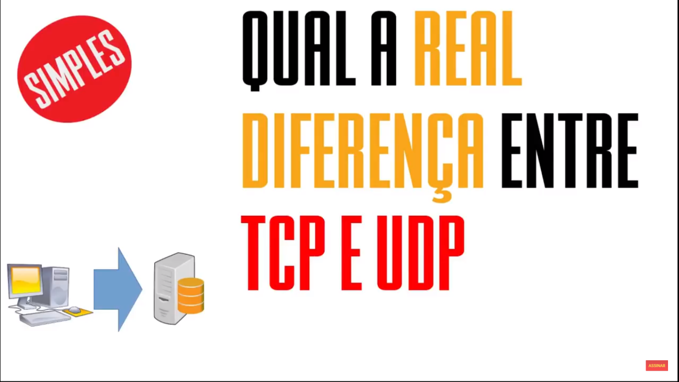 Diferença entre TCP e UDP