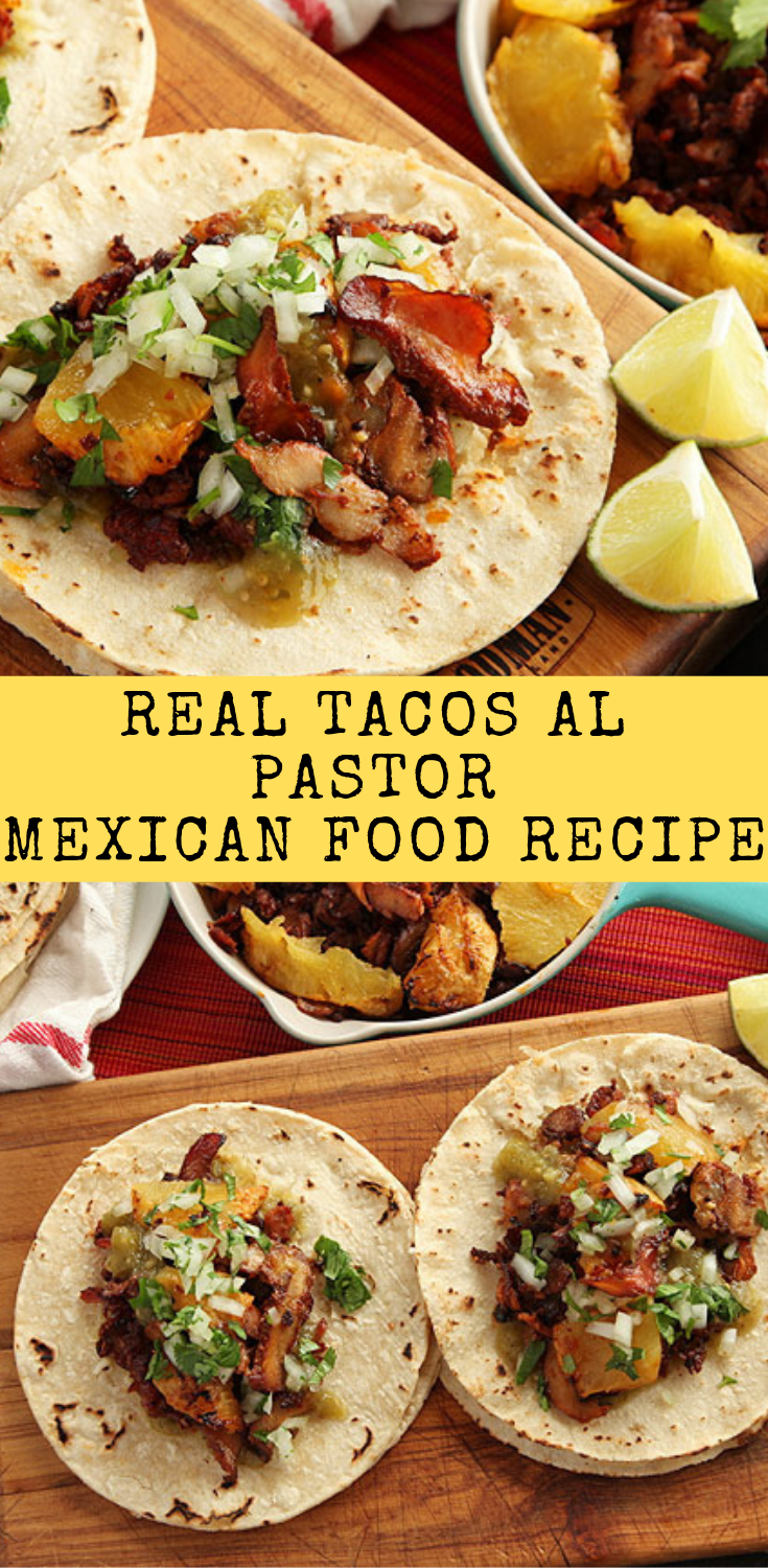 Real Tacos Al Pastor Mexican Food Recipe ALL RECIPES