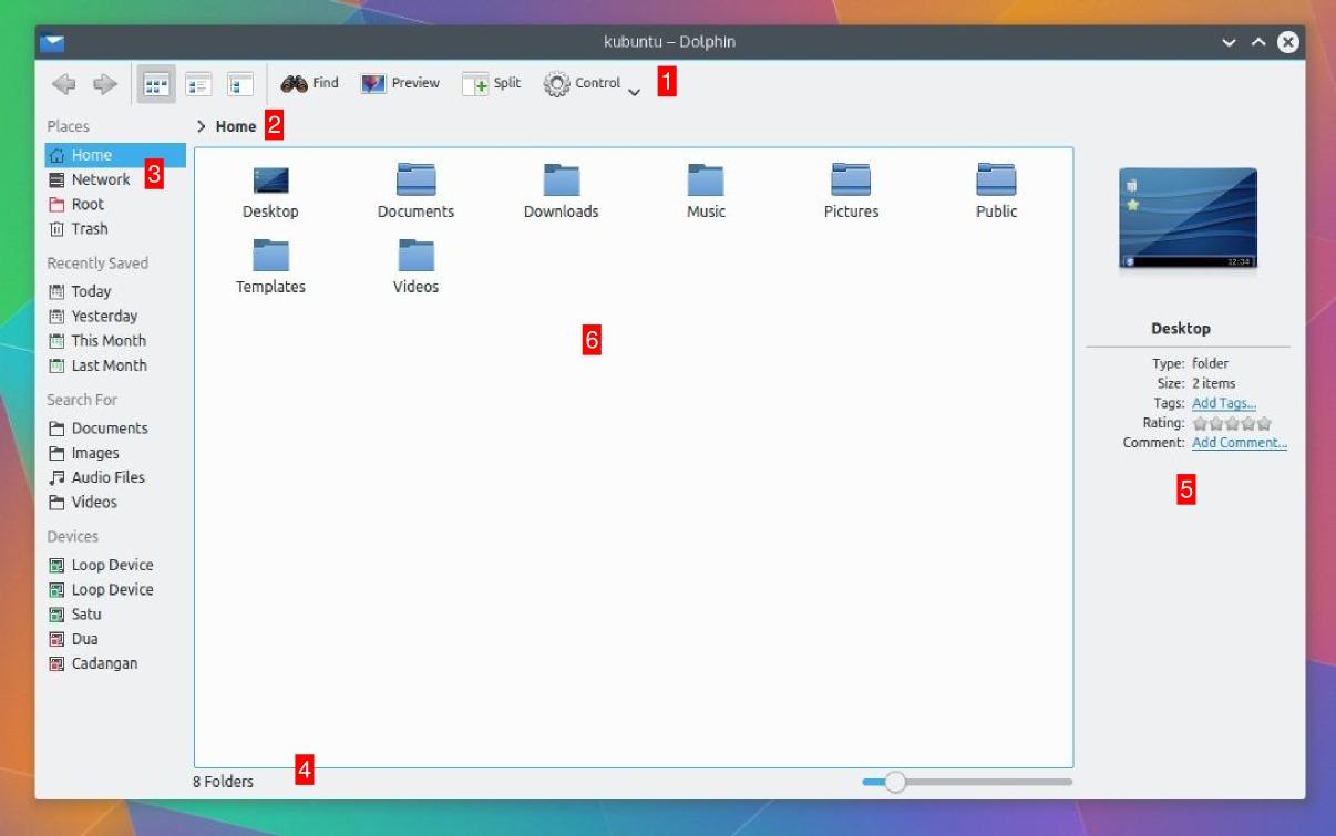How To Use KDE File Manager (Dolphin)