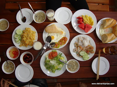 Dalat city - breakfast meals