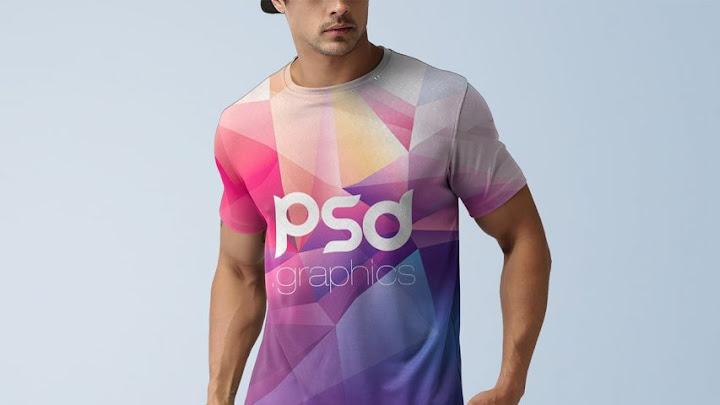 Download T-Shirt Mockup Cowok PSD Download T-Shirt Mockup Cowok PSD