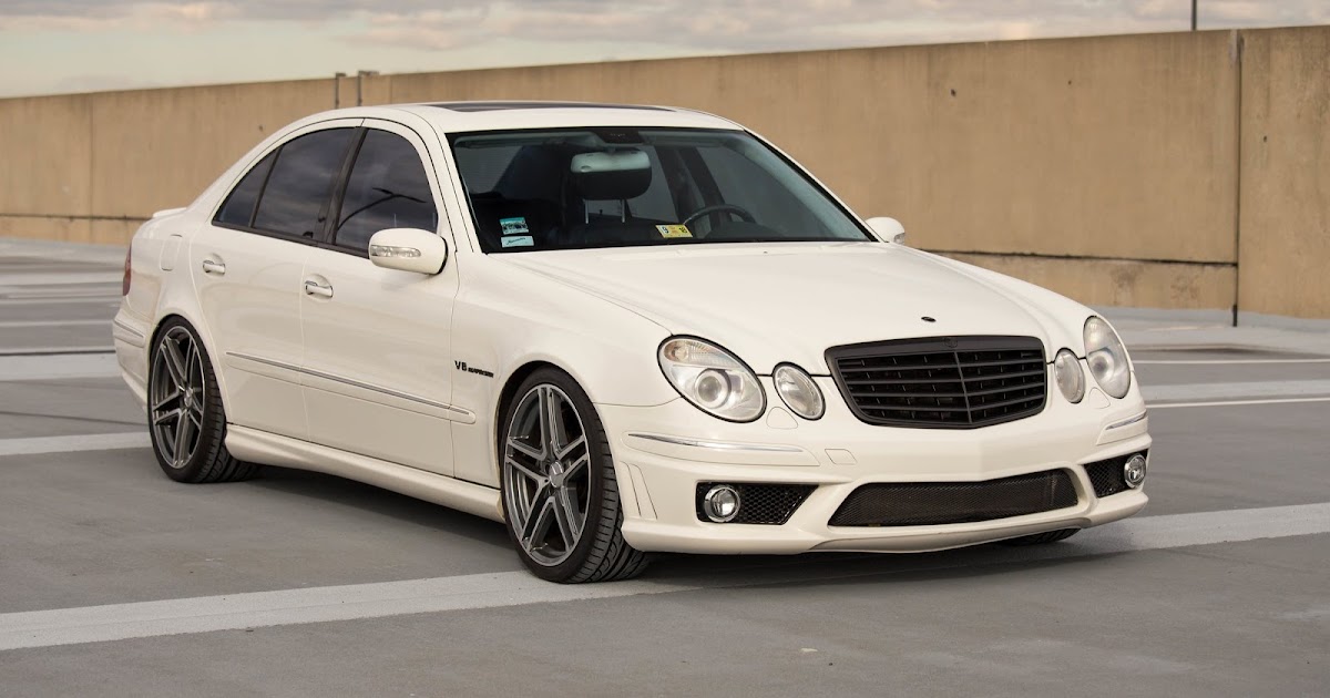 Mercedes-Benz W211 E55 AMG on R19 Sport Edition ST6 Wheels | BENZTUNING
