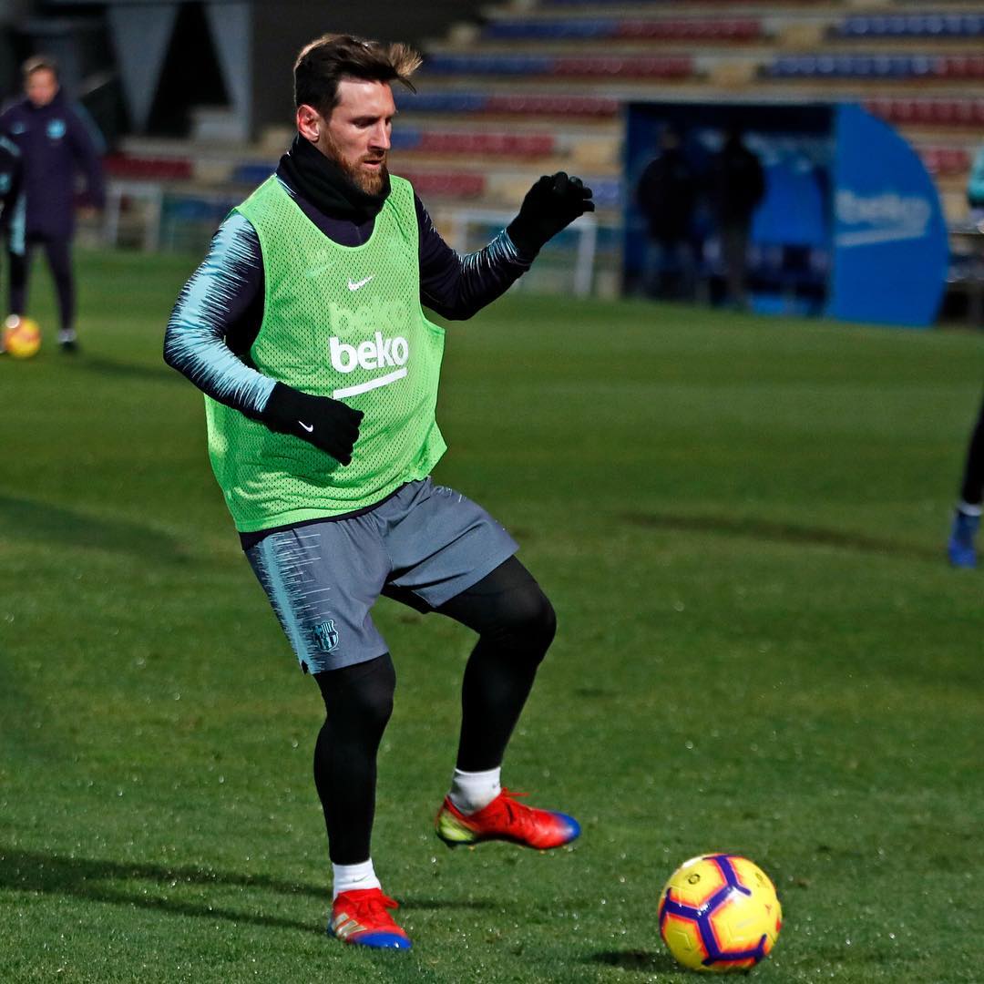 Messi Trains in Never-Seen-Before Next-Gen Adidas Nemeziz 19 Boots | Futbolgrid