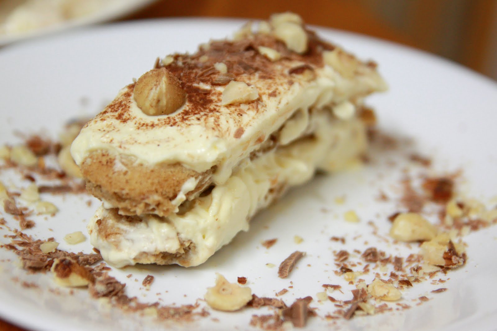 One Wok, One Pot, One Pan Hazelnut Tiramisu with Frangelico