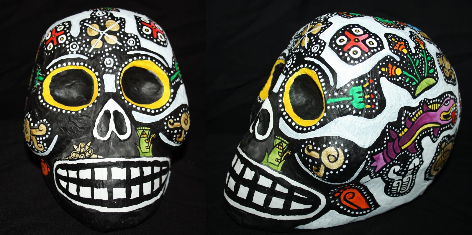 Iyari Cartonería: Cocinando calaveras y esqueletos