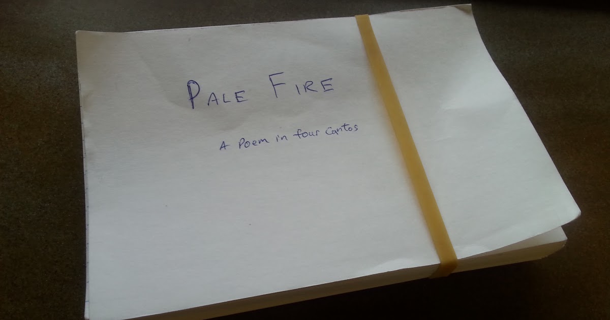 Natural Philosophy Pale Fire on Index Cards