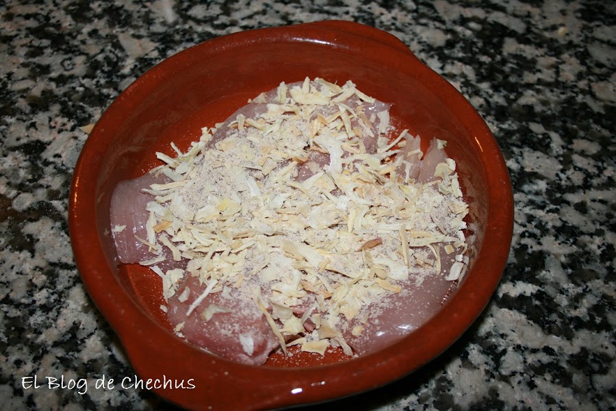 Pechugas a la crema de cebollas, el blog de chechus