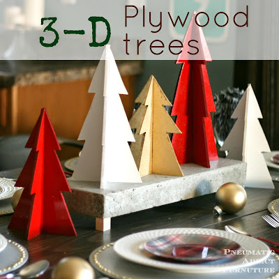  3D Plywood Trees