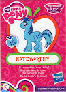 My Little Pony Wave 13 Noteworthy Blind Bag Card