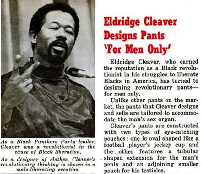 Eldridge Cleaver Pants