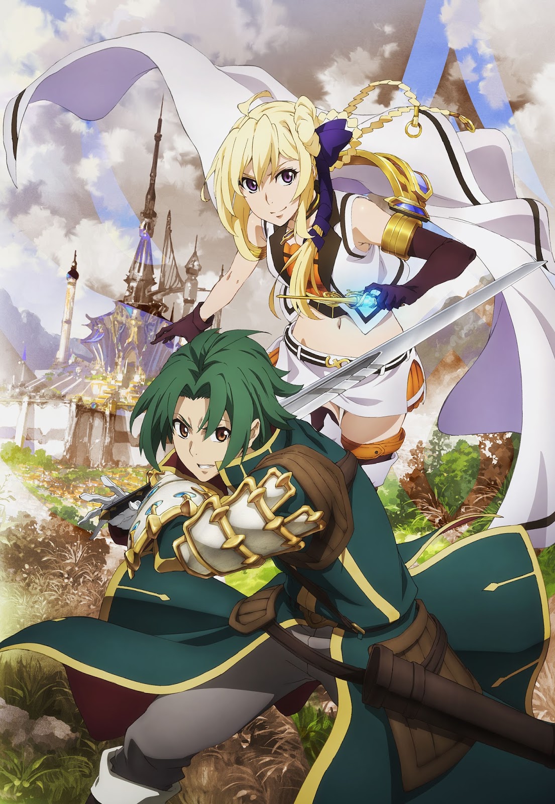 فيديو اعلاني وموعد عرض انمي Grancrest Senki Grancrest Senki