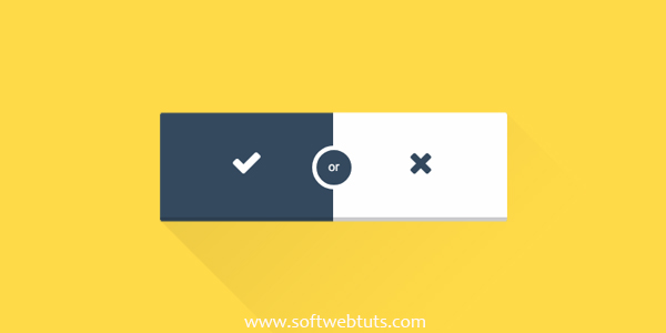 Simple Flat Option Button - Pure CSS Simple Flat Option Button - Pure CSS