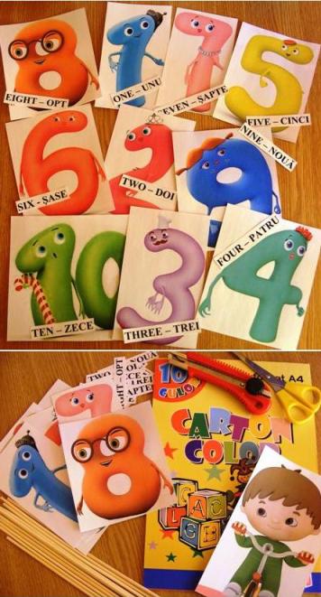 Color Your Life in Joy: Charlie and the Numbers