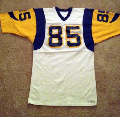 70s 80s LA Rams Jersey Vintage Los Angeles NFL Football Durene 