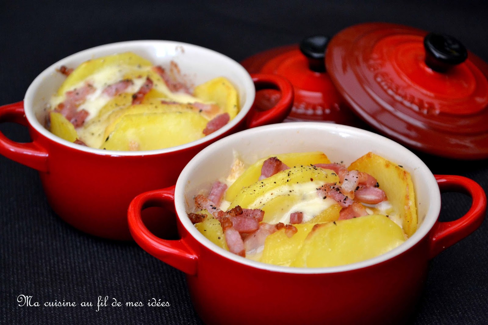 Cuisson Pomme De Terre Raclette Cocotte Minute Ma cuisine au fil de mes idées...: Cocottes de pommes de terre au