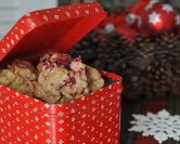 Fresh Cranberry Drop Cookies