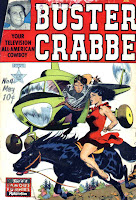 Buster Crabbe v1 #4 golden age comic book cover art by Frank Frazetta