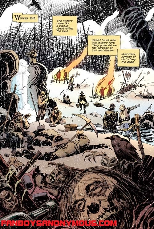Lance Henriksen Native Indian horror mystery comic miniseries