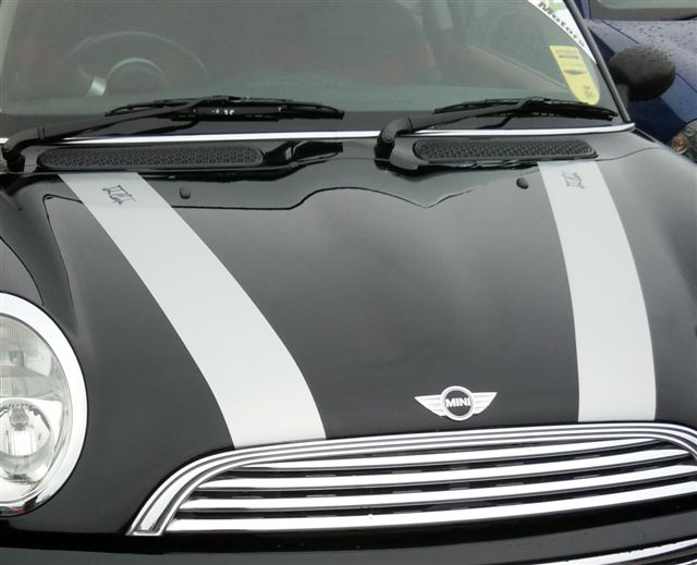 The Green I Signs Blog Fw John Cooper Mini stripes supplied