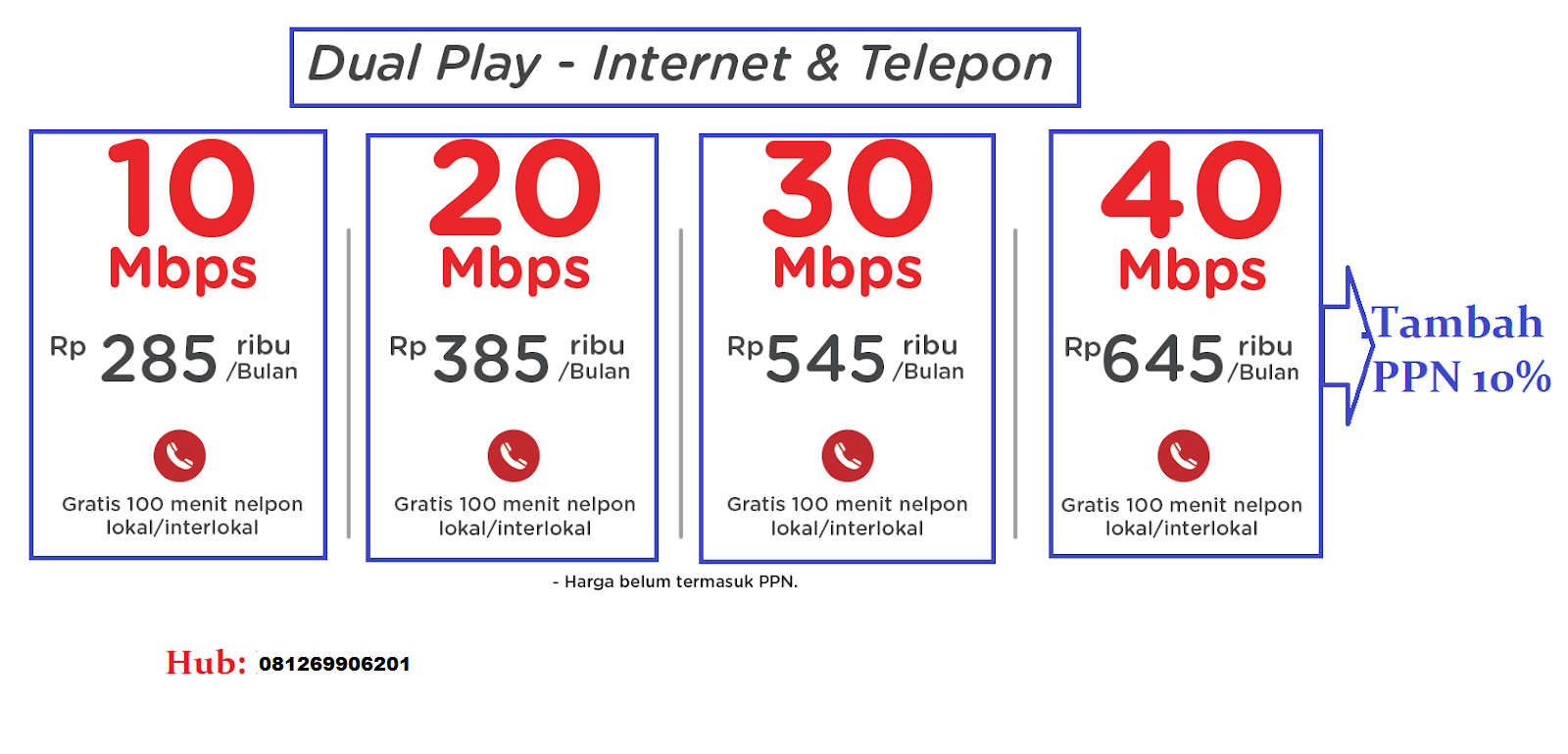 Daftar IndiHome MEDAN Paket Promo 2019
