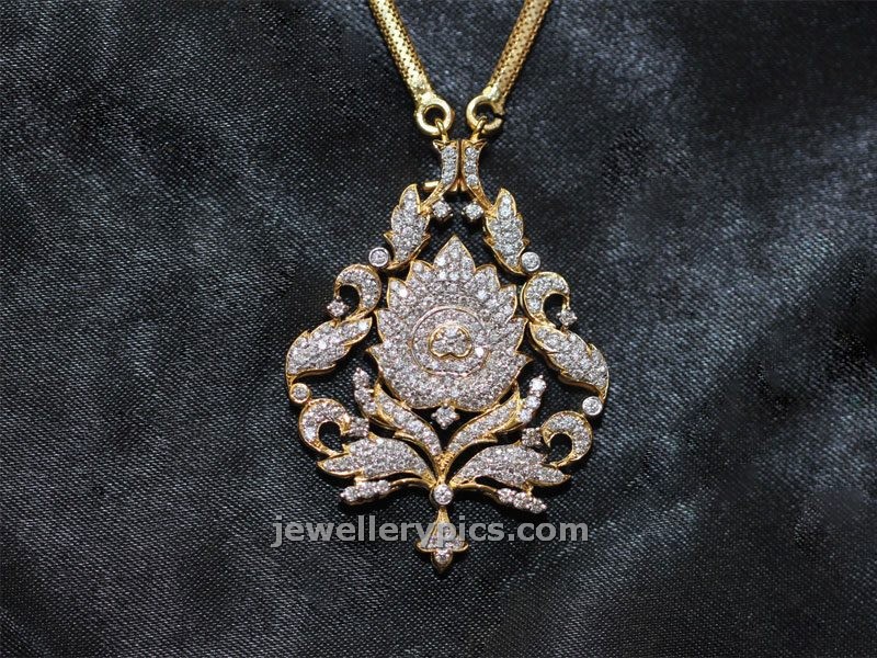 Bhima jewellers diamond pendant Clearance