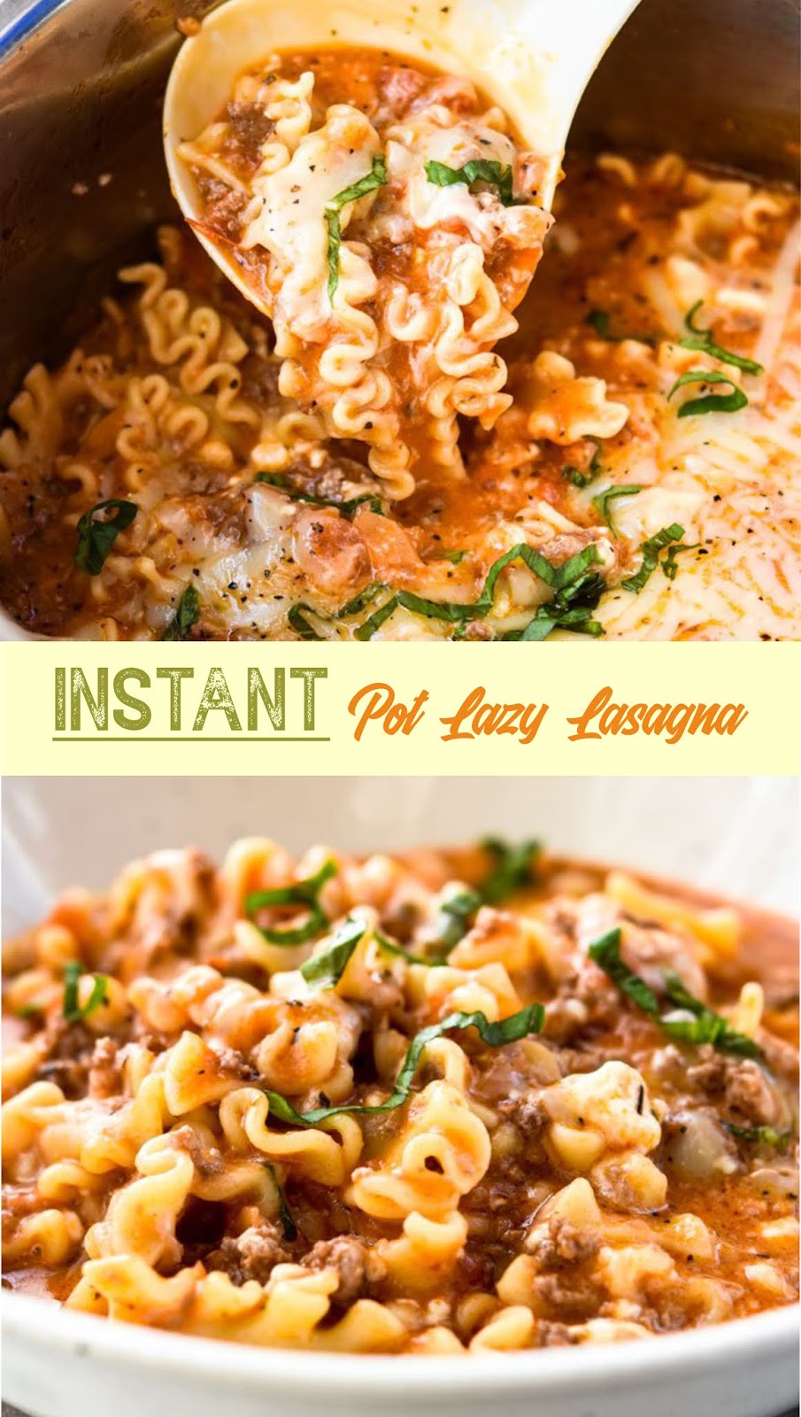 Instant Pot Lazy Lasagna | Recipe Spesial Food