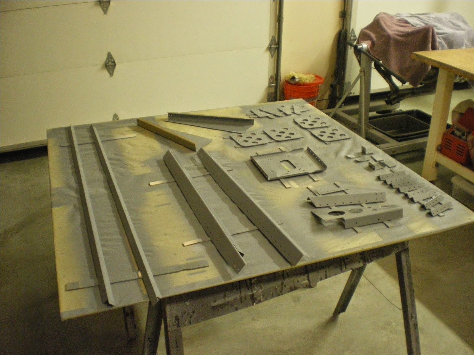 Parts ready for primer