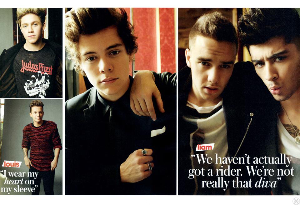 One Direction Nederland / One Direction Holland: One Direction for Teen Vogue (September 2013