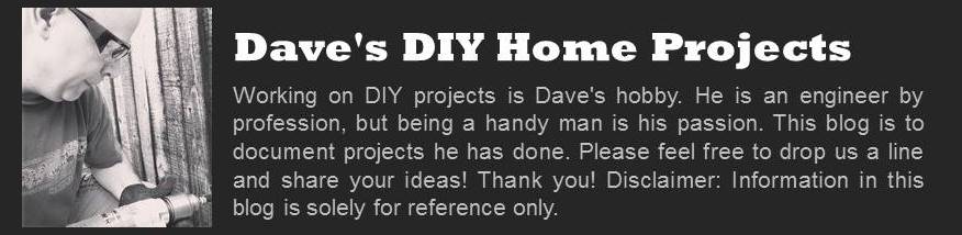 Dave's DIY Home Projects