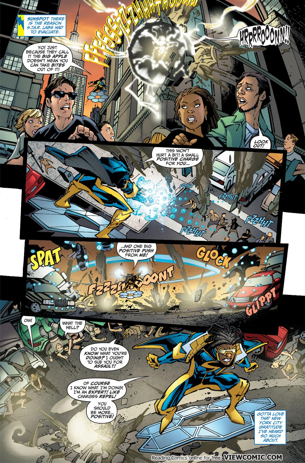Static Shock chapter 1 page 3