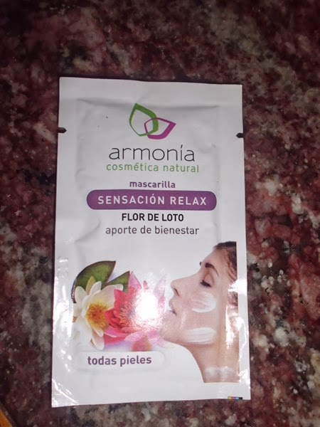 Mascarilla Facial Sensación Relax Flor de Loto