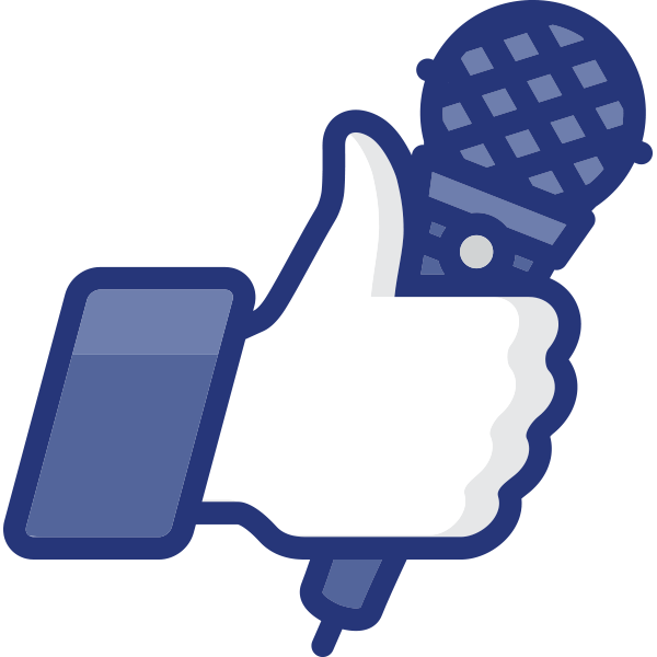 Microphone Facebook Icon