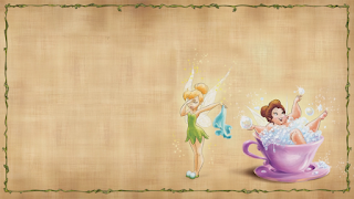 Tinker Bell and the Fairies Free Printable Invitations, Labels or Cards.