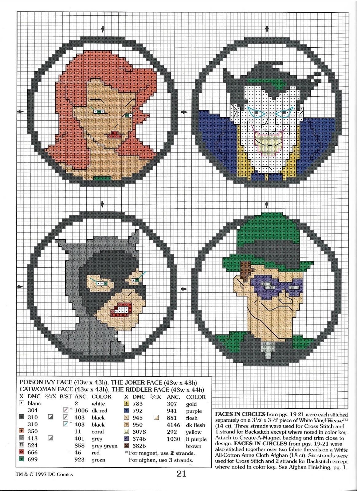 The Green World Poison Ivy Collecting 1997 Leisure Arts DC Comics