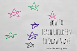 draw teach stars children something easy grab write paper way