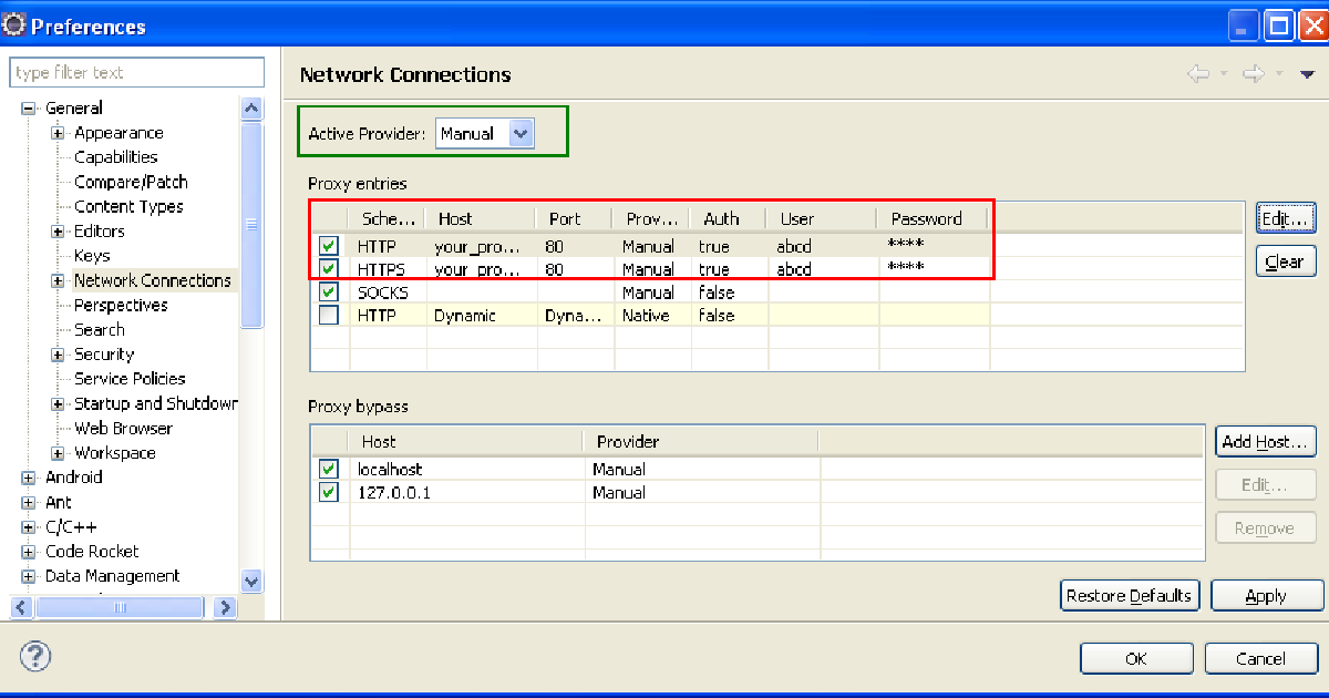 Eclipse Not Able To Connect Market Place Configure