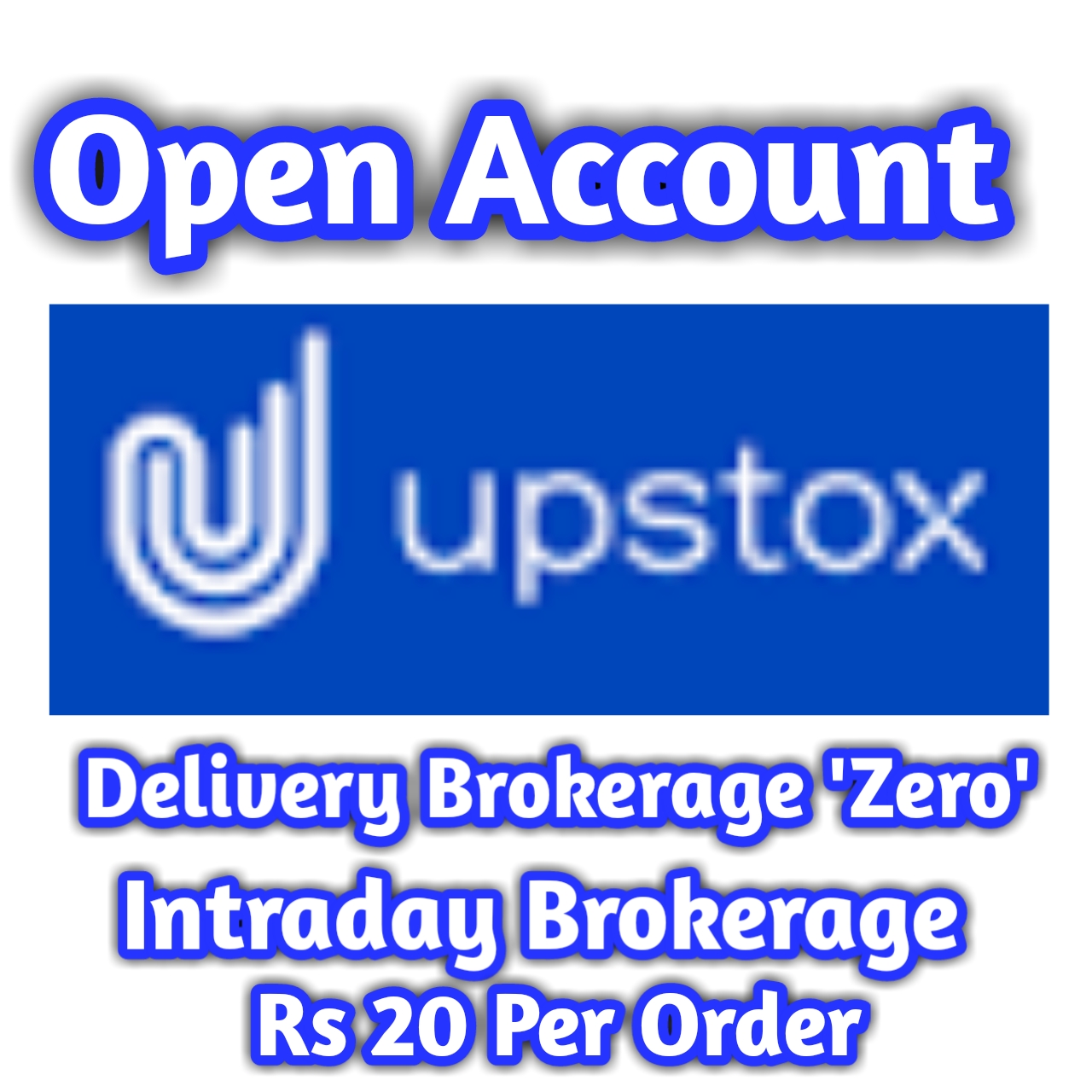 Open Account with Upstox
