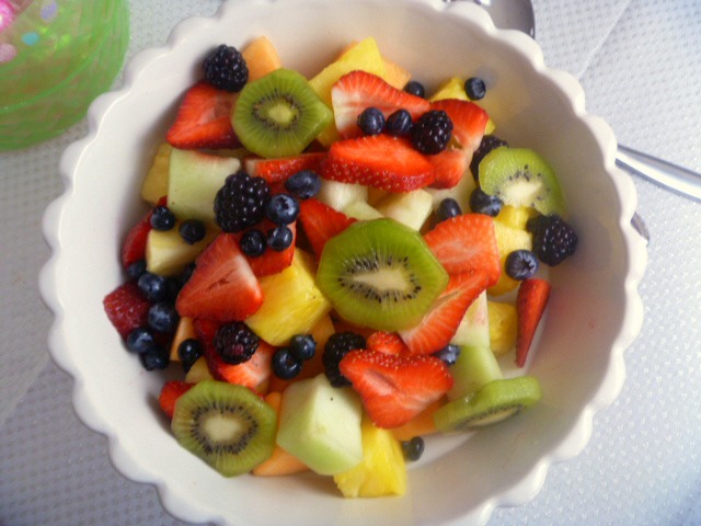 Have fun with your fruit!  Make Beth's Simple Fruit Salad for all your happenings! - Slice of Southern