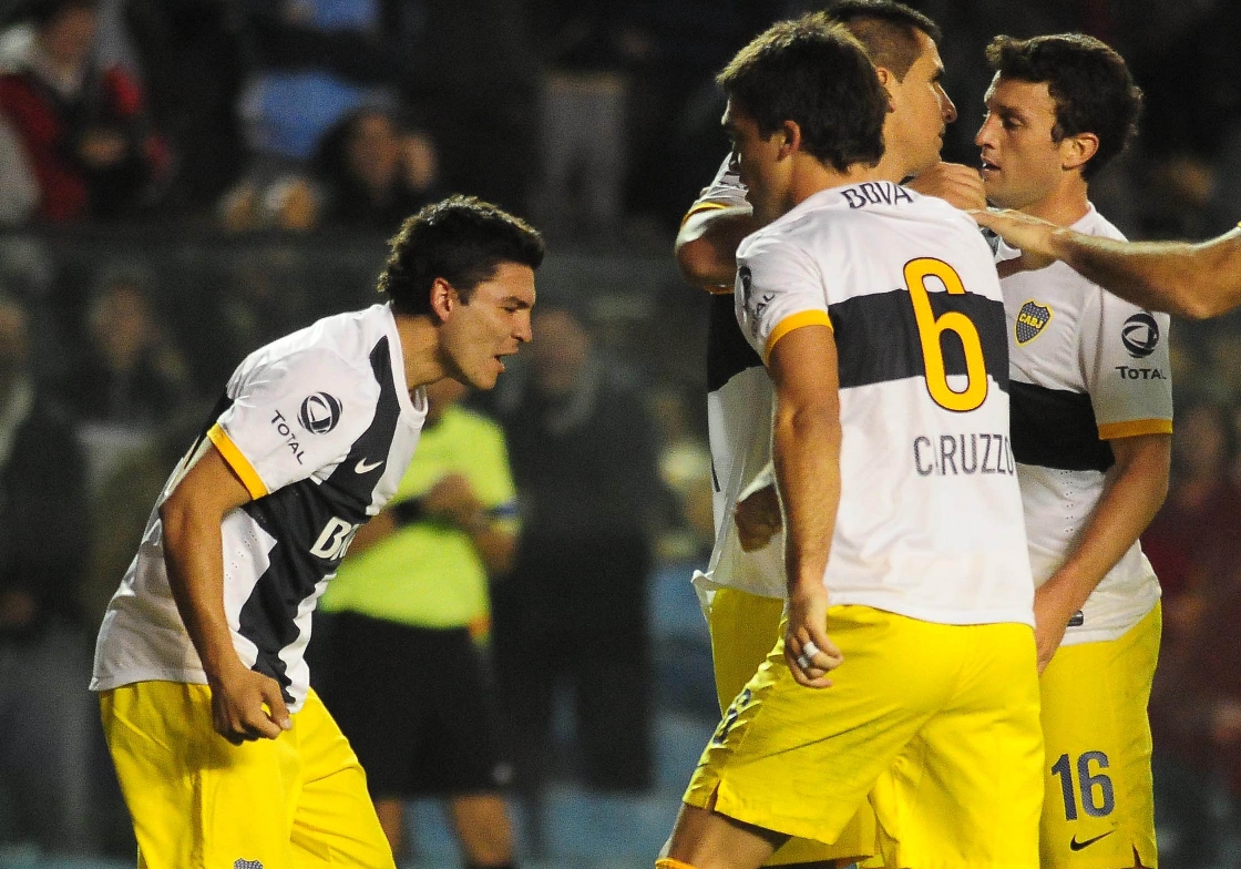 Fútbol Mundial Kits Uruguay Boca Juniors 2012 (sudamericana)