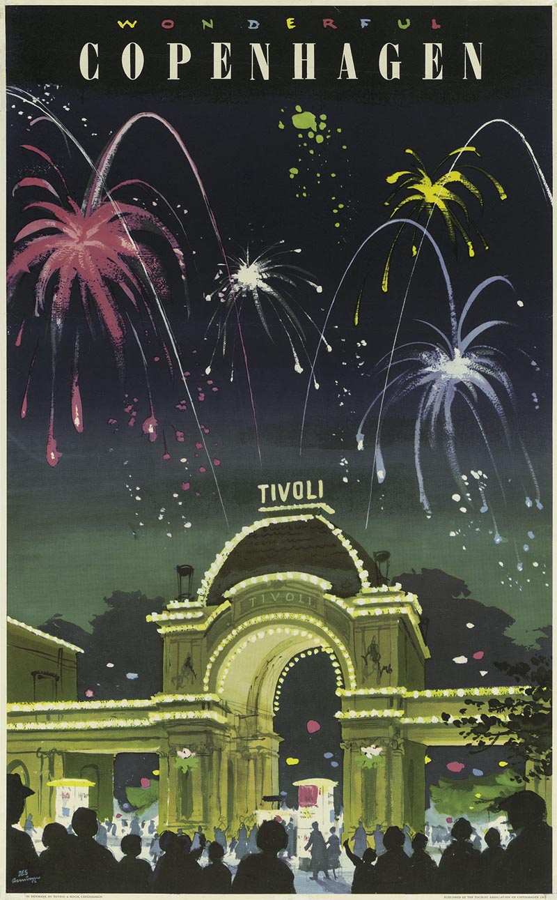 Vintage Fireworks Posters