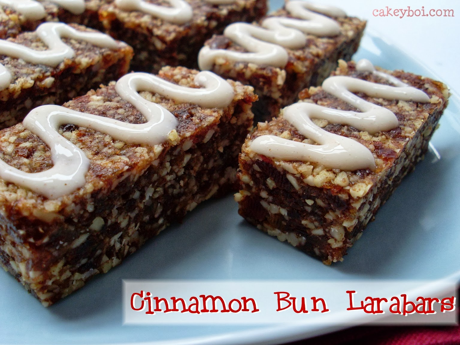 Cakeyboi Healthy Snack Alert! Cinnamon Bun Larabars