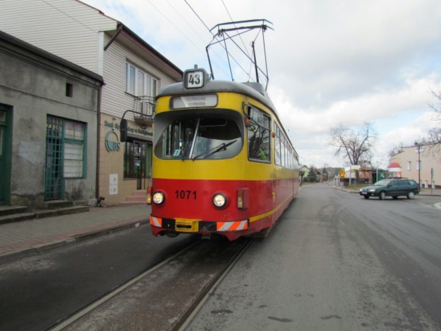 Przednia Platforma Tramwaju Lodz 3 Marca Linia 43 Przestanie Kursowac Do Konstantynowa I Lutomierska
