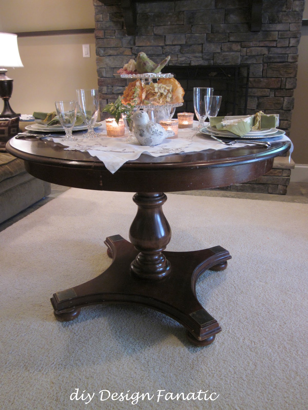 diy Design Fanatic: Table For Two