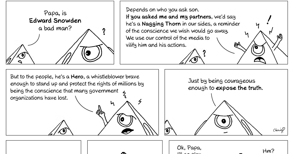 The Illuminator Comic Edward Snowden Hero/Villain?