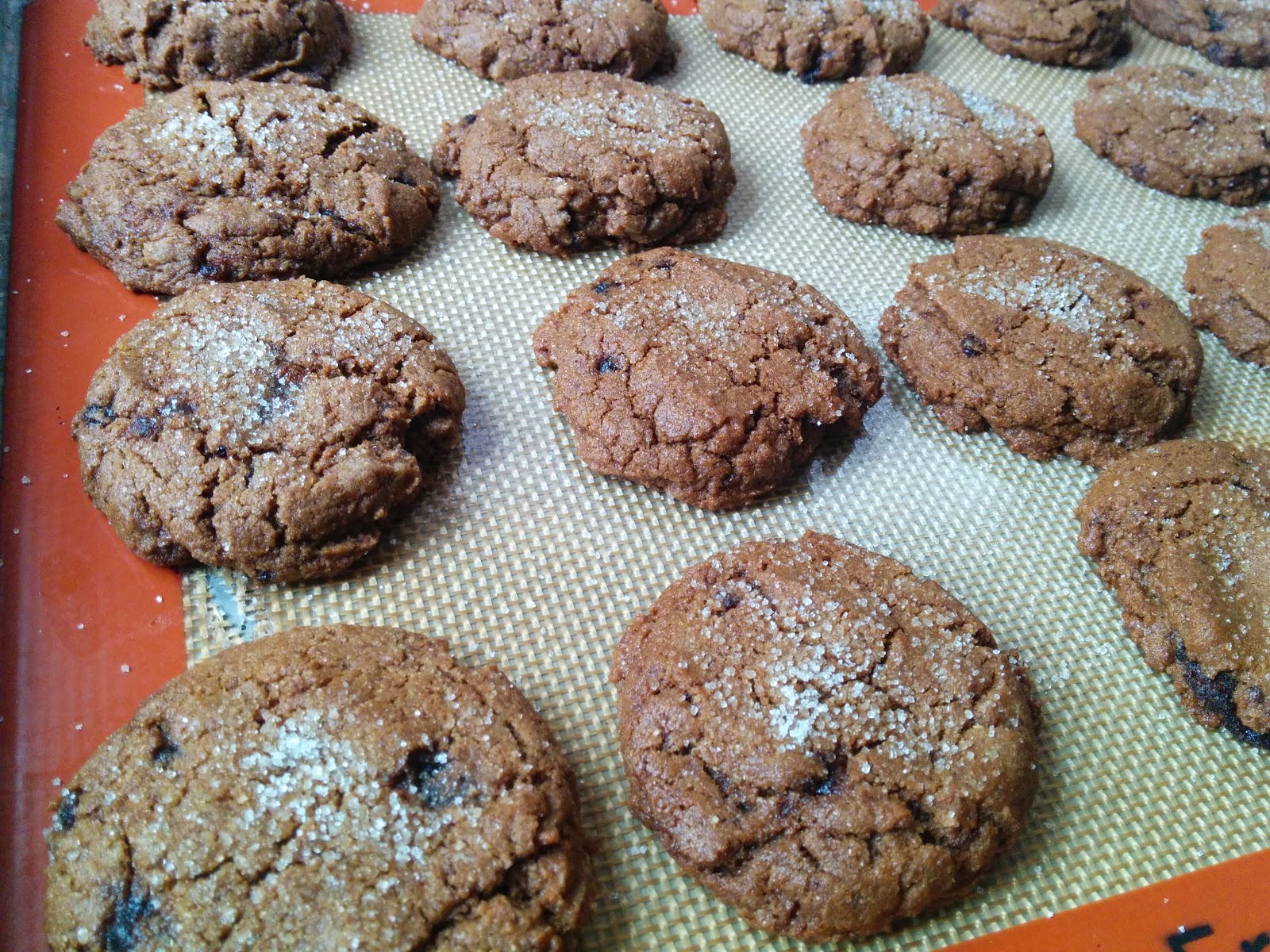 WholeFoodVegan Ginger Molasses Cookies