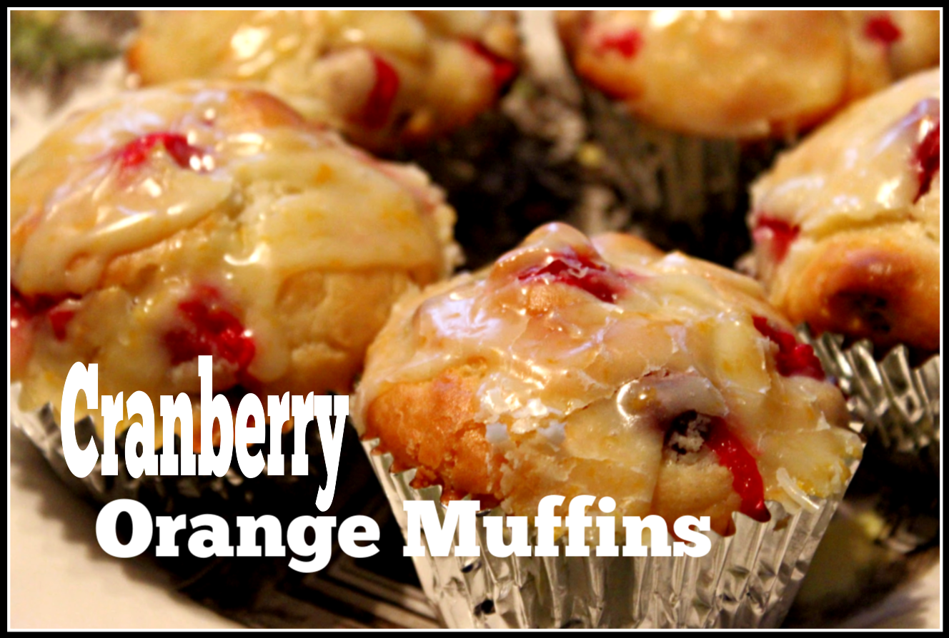 Sweet Tea and Cornbread Cranberry Orange Muffins!